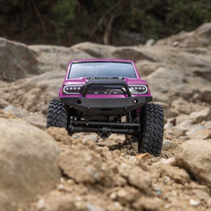 Actual product image Axial Rock Crawler SCX24 Base Camp 4WD, Pink RTR 1:24 (RTR Ready-to-Run)