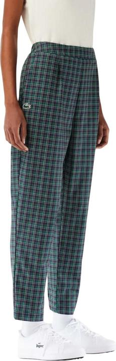 Actual product image Lacoste Womens/Ladies Stretch Checked 7/8 Golf Jogging Bottoms (Frequency band 38 (2600 MHz))