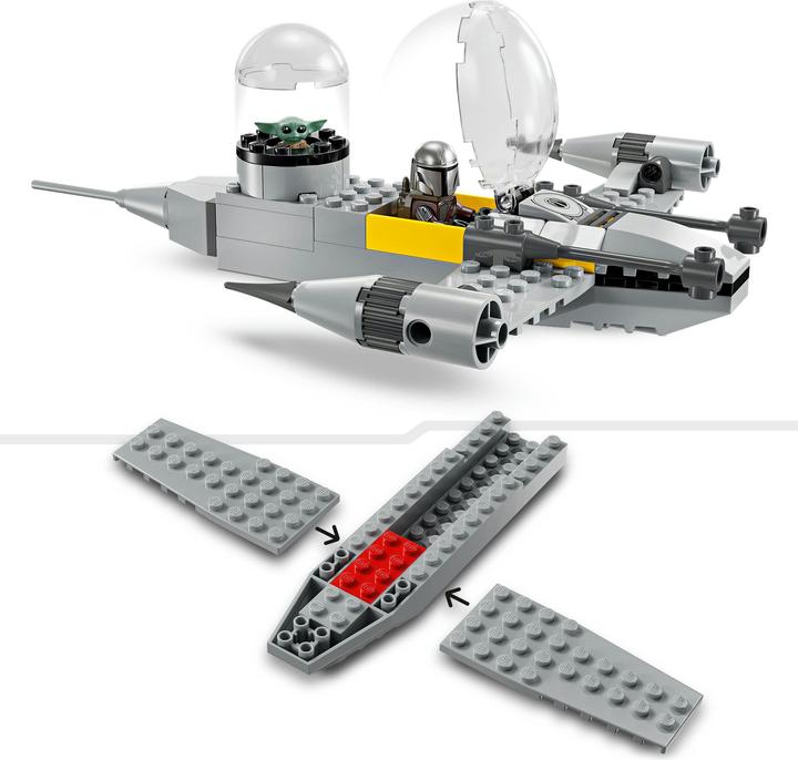 Produktbild LEGO Mandos und Grogus N-1 Starfighter (75410, LEGO Star Wars)