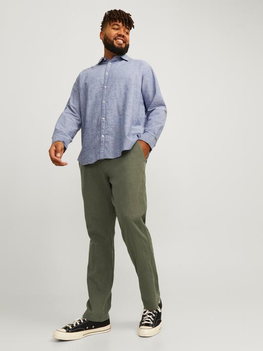 Produktbild Jack & Jones Jpstace Jjsummer Linen Blend Pant Pls (46)