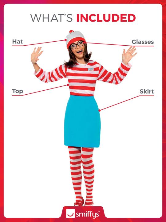 Image du produit Smiffys Où Est Charlie: Wenda (L)