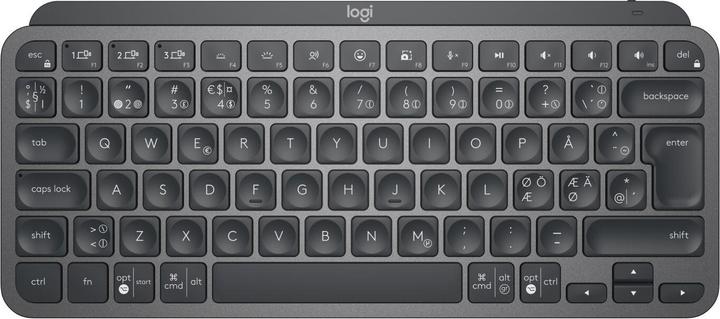 Actual product image Logitech Mx Keys Mini For Business Keyboard RF Wireless + Bluetooth QWERTY Nordic Graphite (Eng. Int., Wireless)