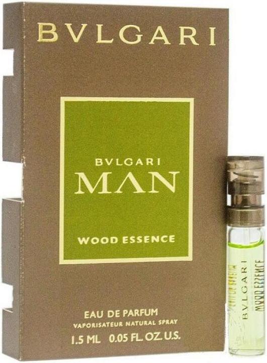 Produktbild Bulgari Bvlgari Man Wood Essence Eau De Parfum Sample Spray 1.5ml (Eau de Parfum, 1.50 ml)