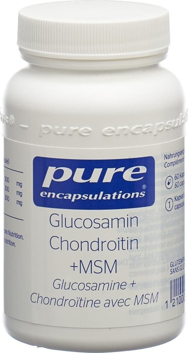 Produktbild Pure encapsulations Glucosamin-Chondroitin-Kapseln (60 Stück, Kapseln, 95 g)