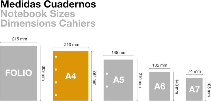 Actual product image Miquelrius SPRING VERDE notebook FSC (Hardcover)