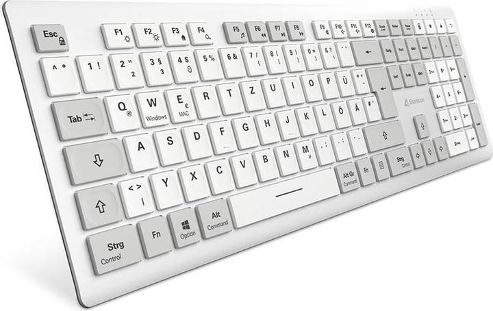 Actual product image Sharkoon OfficePal K30W wh (DE, Wireless)