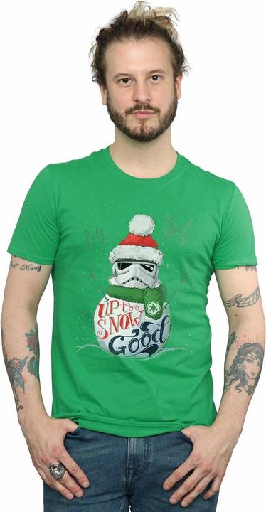 Immagine prodotto Star Wars Stormtrooper Up To Snow Good Maglietta Uomo (M)