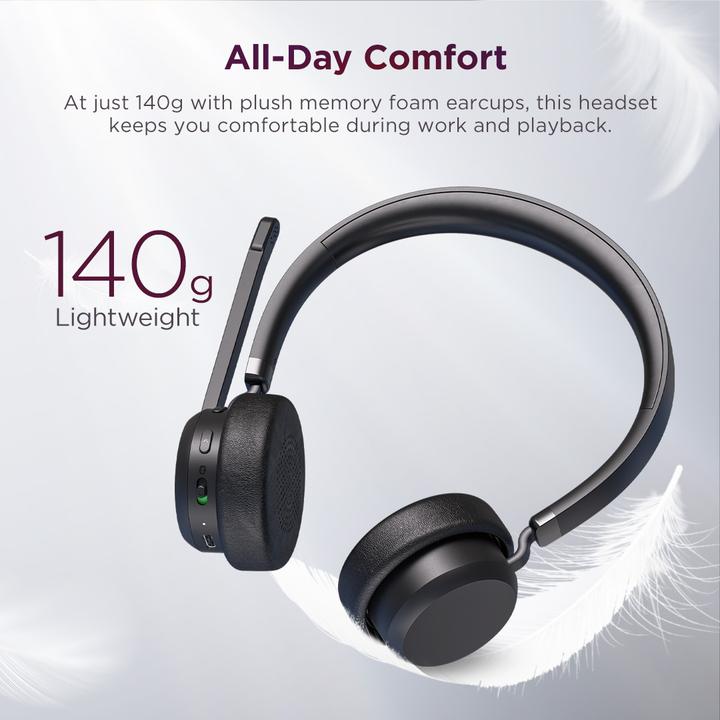 Actual product image Lenovo Wireless VoIP Headset (Teams) (Wireless, USB-A)