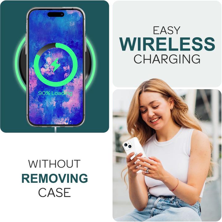 Produktbild Nalia Transparente Silikon Hülle (Apple iPhone 15)