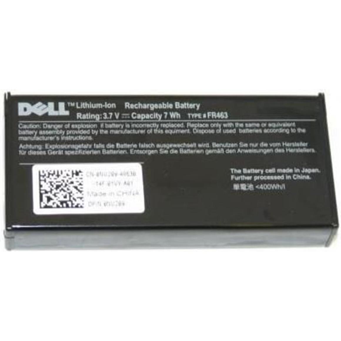 Dell Battery Primary 3.7V 7Wh (1 Zelle, 1900 mAh), Notebook Akku, Schwarz