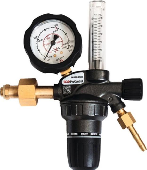 Immagine prodotto GCE Riduttore di pressione del cilindro Flussimetro ProControl® Argon / CO 200 bar a 1 stadio 30 l/min