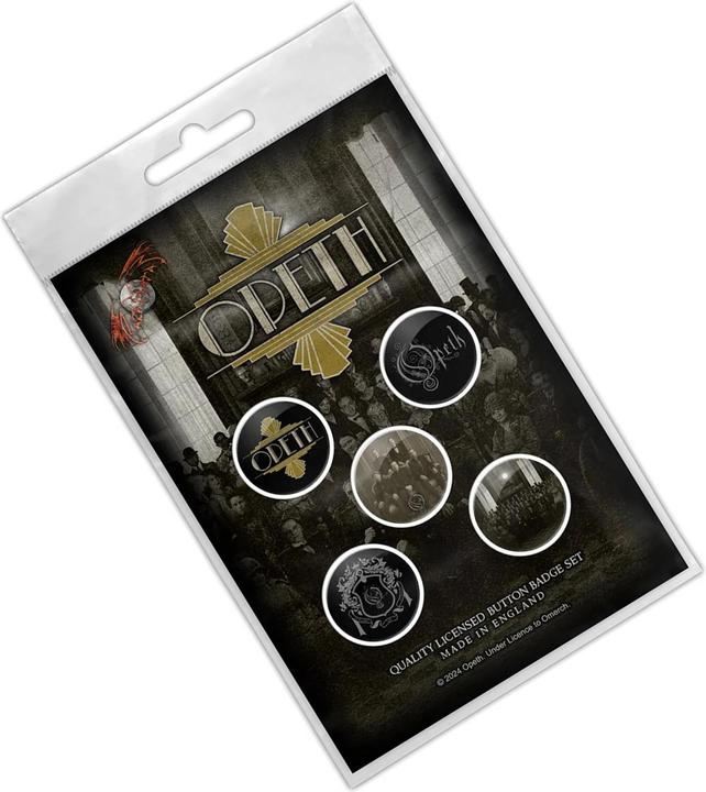 Actual product image Opeth The Last Will And Testament Badge (Pack of 5)