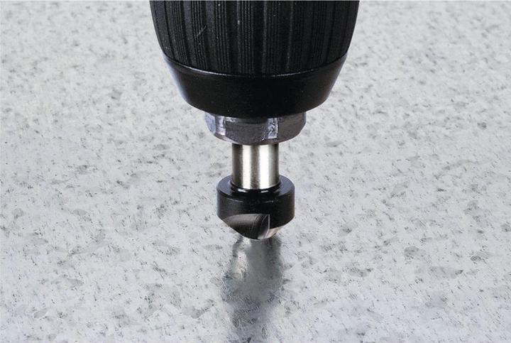 Actual product image wolfcraft 1 countersink HSS, hexagonal shank, ø12mm (12 millimetres)