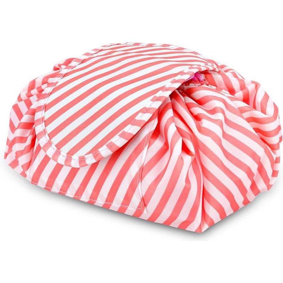 Thumbnail - Intirilife, Necessaire, Kosmetiktasche in ROSA GESTREIFT, Mehrfarbig