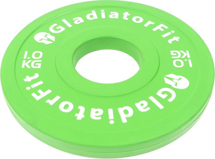 Productafbeelding Gladiatorfit Fractionele gewichtsschijf (2 x 1 kg)