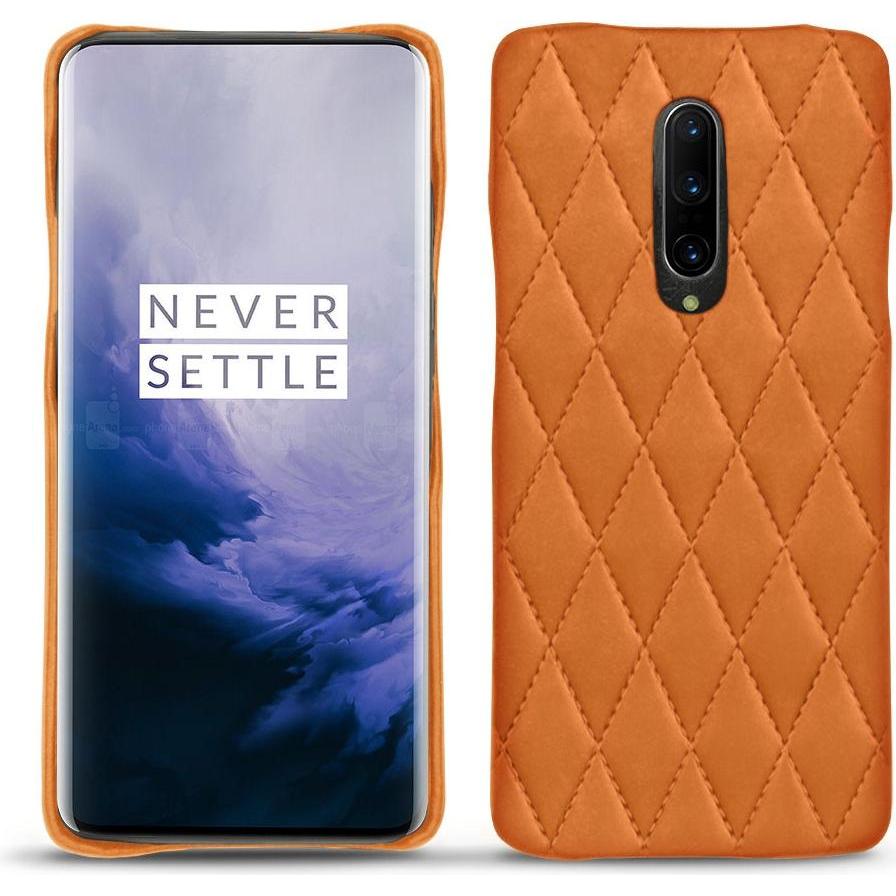 Noreve Lederschutzhülle (OnePlus 7 Pro), Smartphone Hülle, Orange