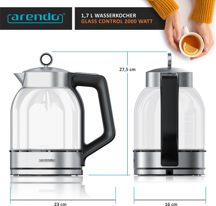 Immagine prodotto Arendo Bollitore (1.70 l)