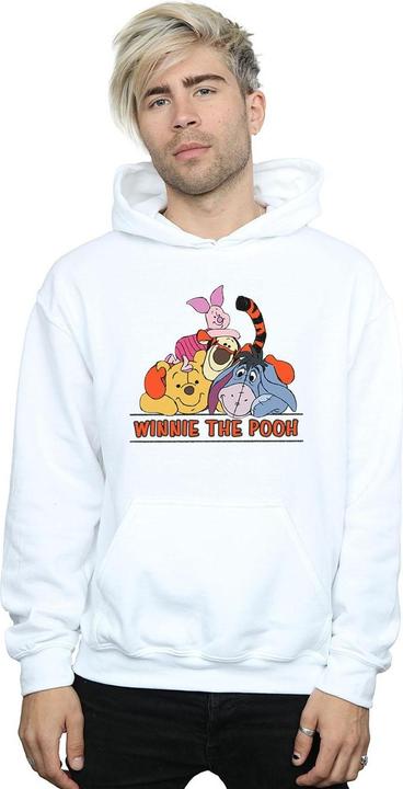 Immagine prodotto Disney Winnie The Pooh Group Felpa con Cappuccio Uomo (XXL)