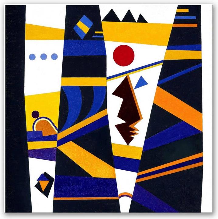 Image du produit Trenddeko Kandinsky - Reliure (70 x 70 cm)
