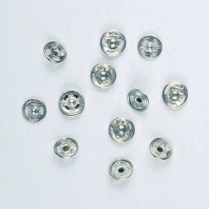 Image du produit Kleiber Boutons-pression argent 24 pcs