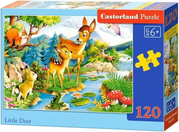 Produktbild Castorland Little deers,Puzzle 120 Teile (120 Teile)