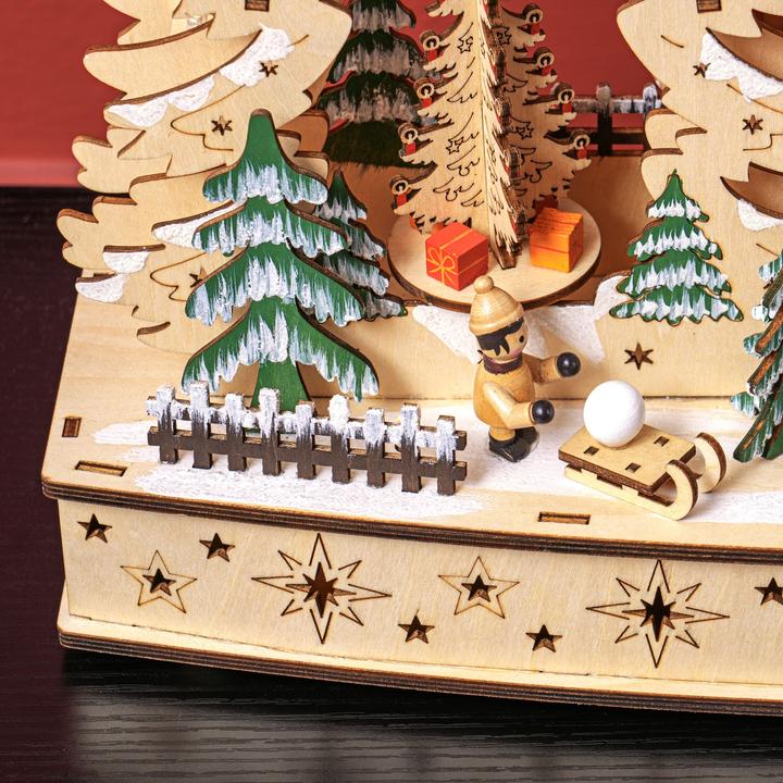 Image du produit Jamb Village de Noël à LED