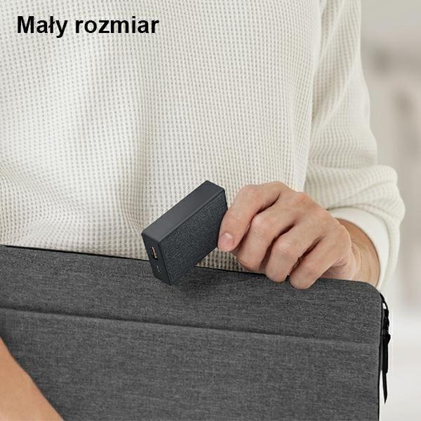 Produktbild Uniq Votre Slim Duo 1x USB-A 1x USB-C 3 A Ladegerät (359BLK) (20 W, 1 Port)