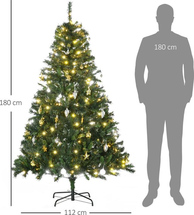 Actual product image Homcom Fir tree (180 cm)