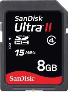Produktbild SanDisk Ultra II SDHC Card 8GB (8 GB, SDHC, SD)
