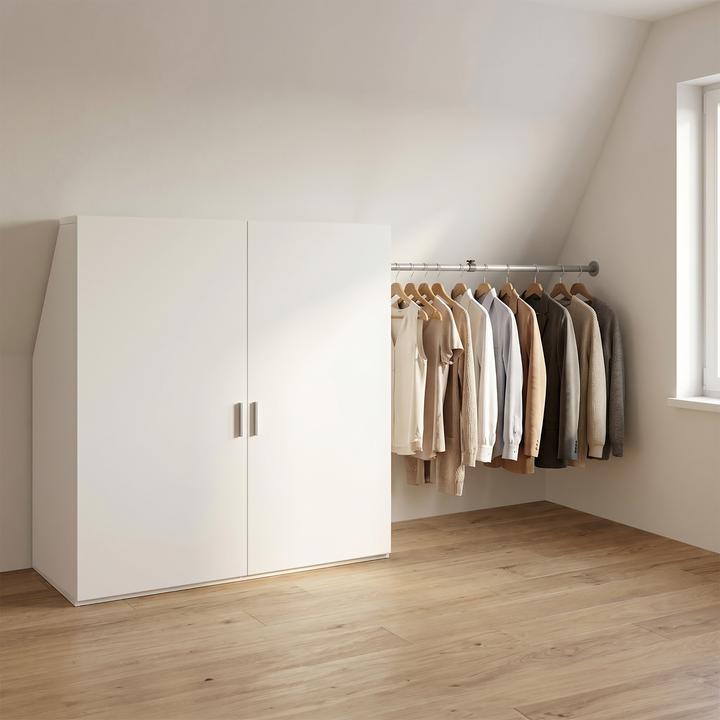 Produktbild VCM Holz Dachschrägen Kleiderschrank Dacho L (90 x 50 x 100 cm)