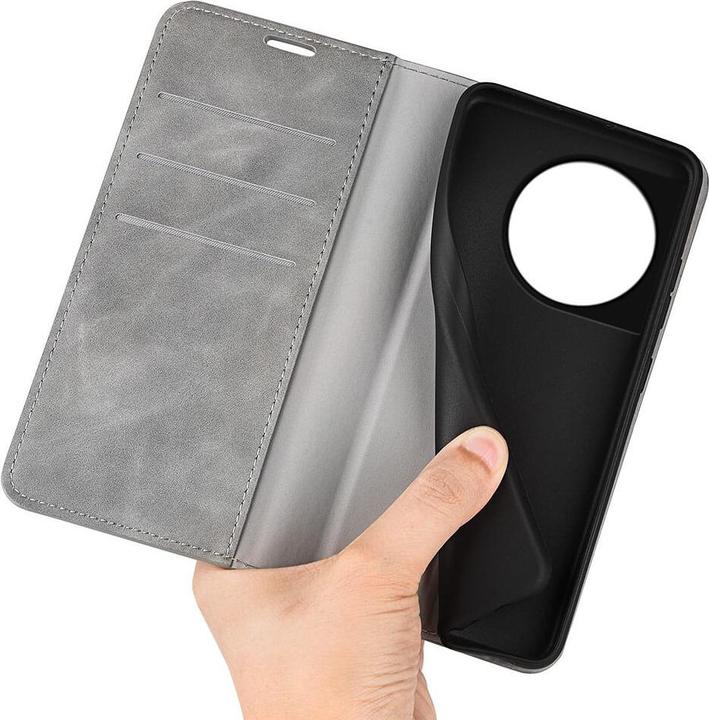 Actual product image Cover-Discount One Plus 11 - Stand Flip Case Cover grey (OnePlus 11)