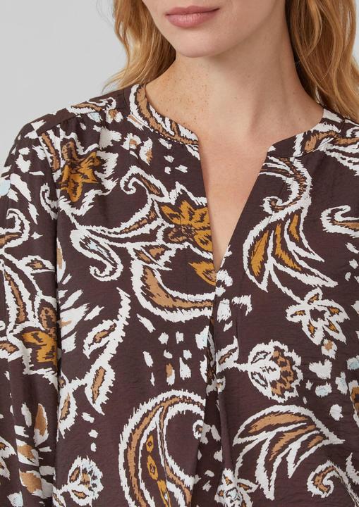 Immagine prodotto s.Oliver Bluse Strukturierte Viskosemix-Bluse mit All-over-Print (40)