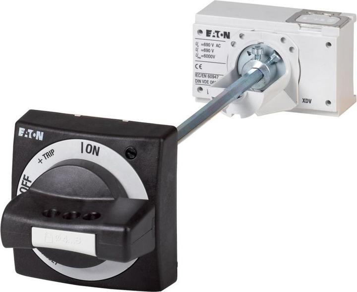 Actual product image Eaton Door coupling rotary handle, black, 100668