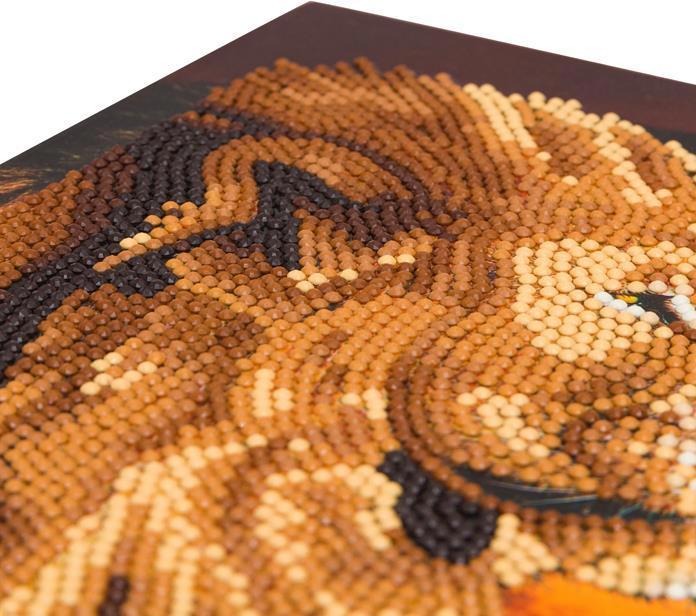 Produktbild Craft Buddy Löwen der Savannah, Crystal Art Notizbuch