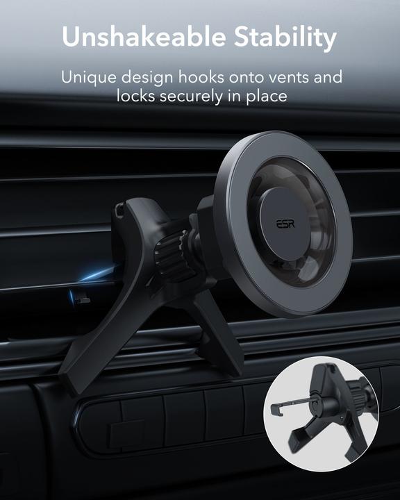 Actual product image ESR HaloLock Magnetic 2K6040101 Carphone Mount Ultra Strong