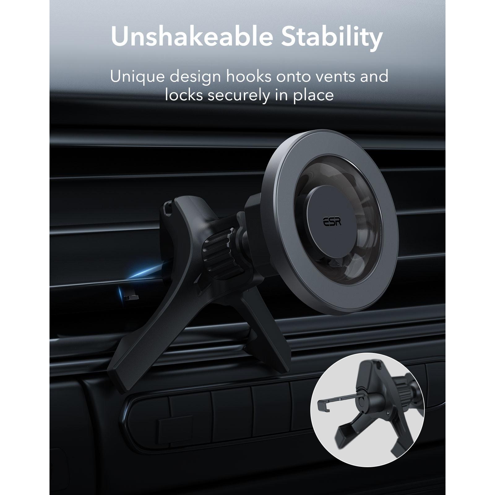 Thumbnail - ESR HaloLock Magnetic 2K6040101 Carphone Mount Ultra Strong, Smartphone Halterung, Grau