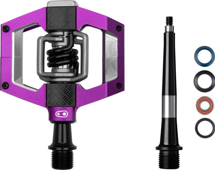 Produktbild Crankbrothers Pedal Mallet Trail purple/black spring