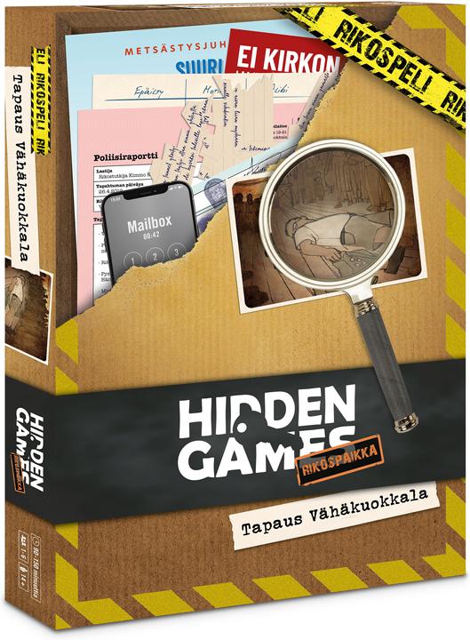 Hidden Games Rikospaikka: Tapaus Vähäkuokkala - mysteeripeli (Finnish, 1 - 6 Players)