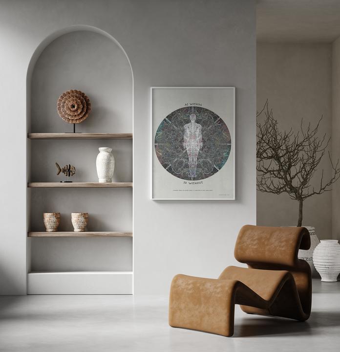 Image du produit ChiCura As Within So Without Poster (100 x 140 cm)
