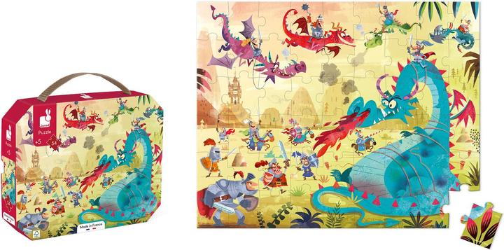 Image du produit Janod Puzzle dragons (54 pièces)