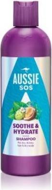 Produktbild Aussie Sos Sooth Hydrate Shampoo 300 Ml (300 ml, Flüssiges Shampoo)