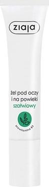 Actual product image Ziaja Organic Sage Gel For Eyes And Eyelids To Reduce Swelling 15Ml (Eye care gel, 15 ml, Day)