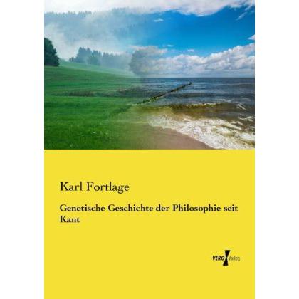 Genetische Geschichte der Philosophie seit Kant, Fachbücher