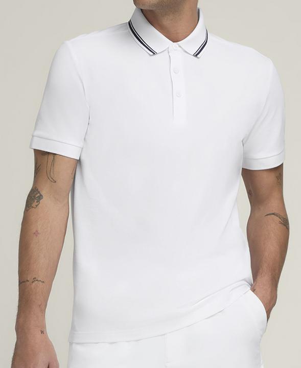 Image du produit Wilson Team Pique Polo Crew Hommes Blanc (XXL)
