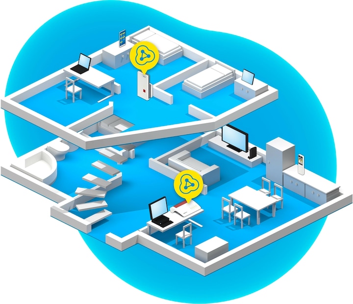Image du produit AVM FRITZ!répéteur 2400 WLAN mesh (1733 Mbit/s, 600 Mbit/s)