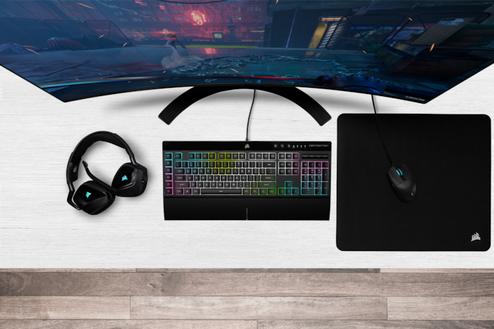 Actual product image Corsair K55 Pro XT (CH, Cable)