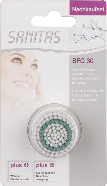 Actual product image Sanitas Face brush head SFC 30 (1 x)