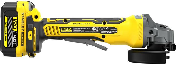 Actual product image Stanley ST ANGLE GRINDER V20 2x4.0Ah 125mm SFMCG700M2K (125 mm)