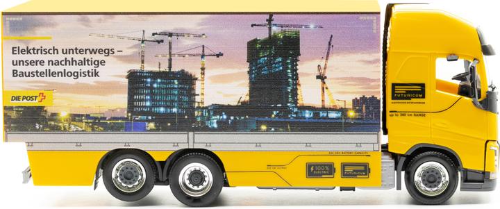 Actual product image Herpa Volvo FH Gl. XL Electric Truck The Post Office
