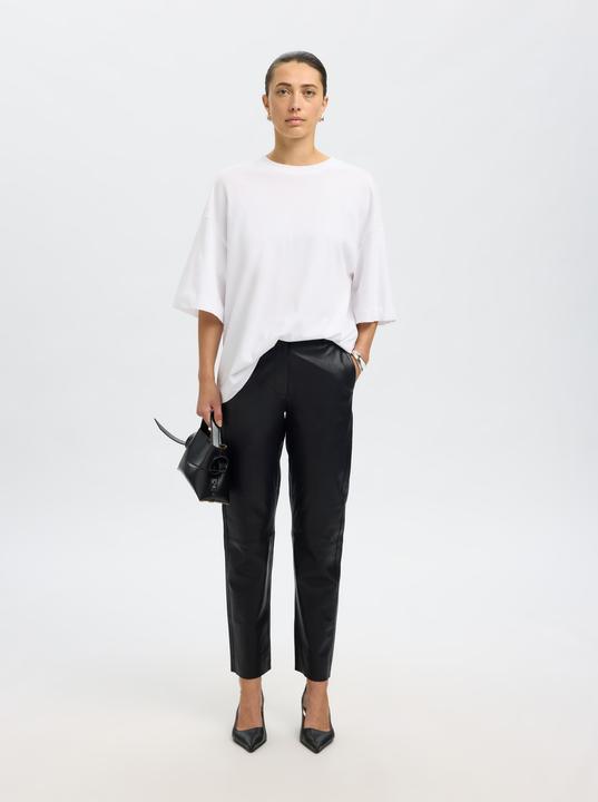 Produktbild Selected Femme Tapered Lederhose (40)